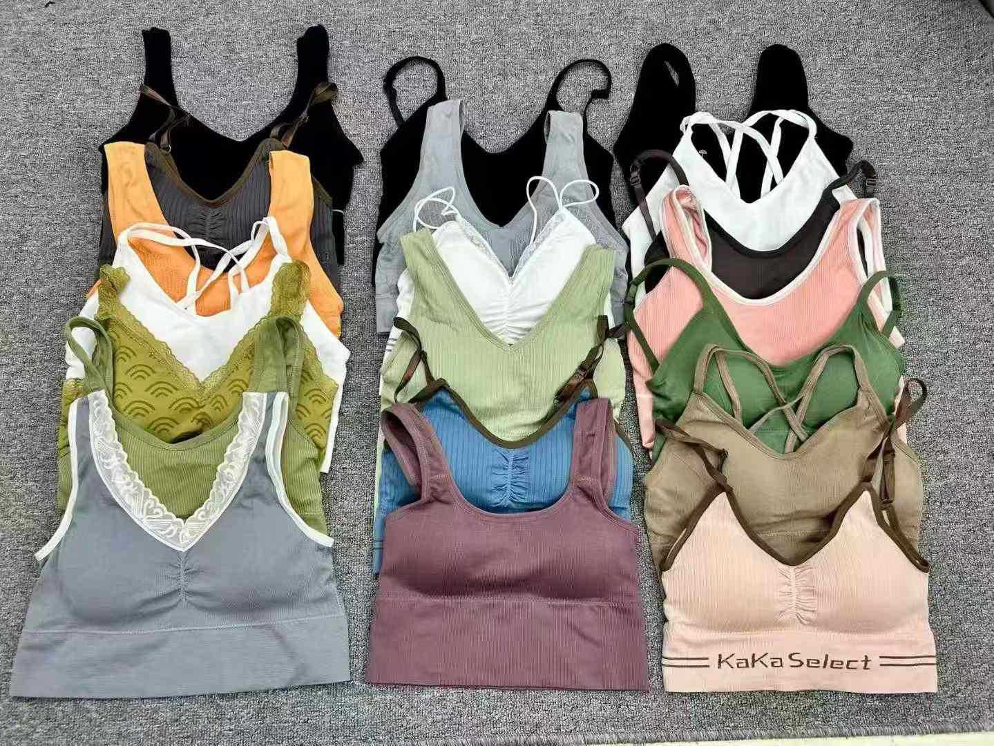 B0492 # stock de bajo precio no devuelve el intercambio misceláneo sin costuras de belleza de alta calidad confortante deportivo yoga mezclado
