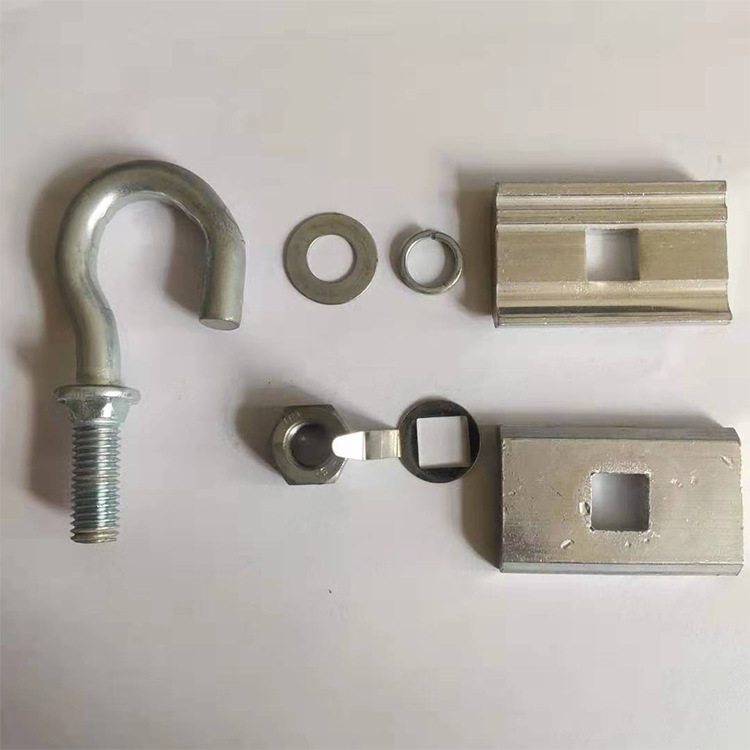 厂家夹板拉钩 镀锌夹板拉钩 钢绞线夹板拉钩 FTTH光纤入户产品