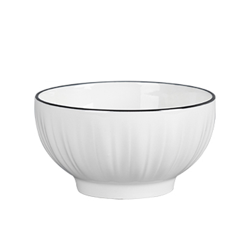 cubiertos de cerámica de color esmaltado, platos, platos y palillos, conjuntos de platos y platos domésticos, platos domésticos, 2024 nuevos platos de arroz