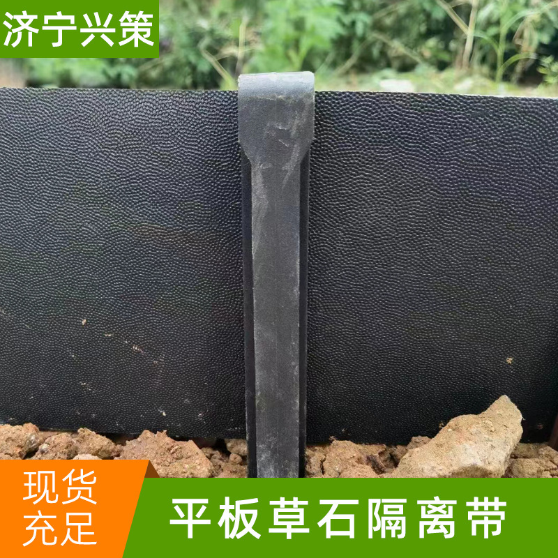 Landscape Edge Weed Barrier Soil Cobblestone Mulch Baffle Black Plant Wall Waterproof Board Bamboo Root Fence