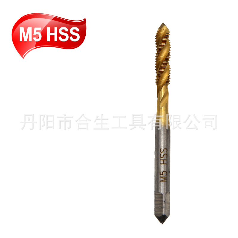 Tornillo de alambre para máquina de ranura en espiral de acero de alta velocidad de 7pc