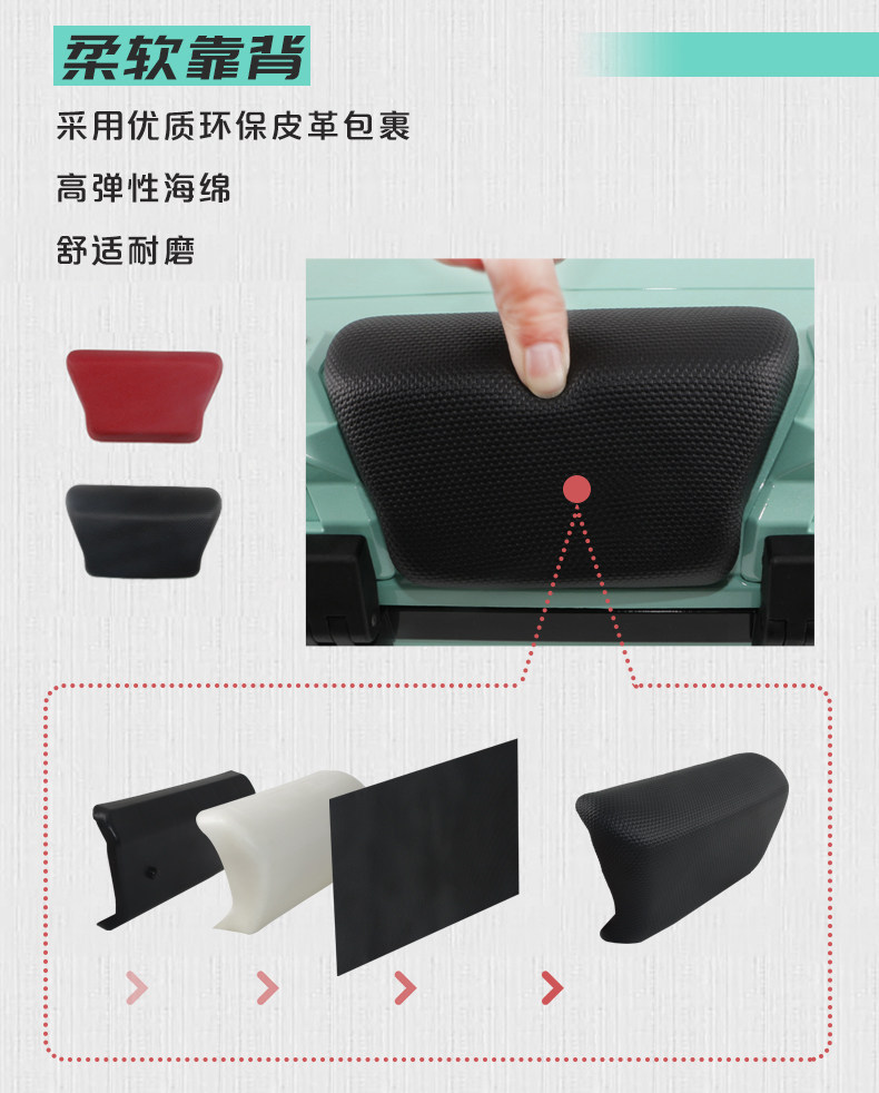 Wanlihao Sanyang Feidu 4/5 motorcycle trunk, electric vehicle rear trunk, scooter non-aluminum alloy trunk