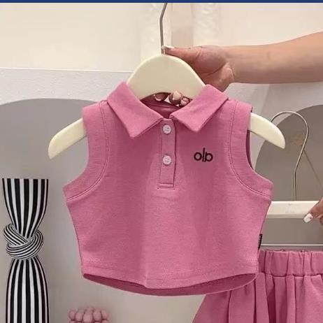 女の子スーツおしゃれ洋風甘くてクールなベスト子供薄手カジュアルファッション子供ポロラペルスーツ|undefined