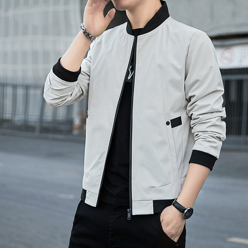Men's Clothing spring new style workwear jacket men's spring casual autumn hooded jacket_ecoleips.com