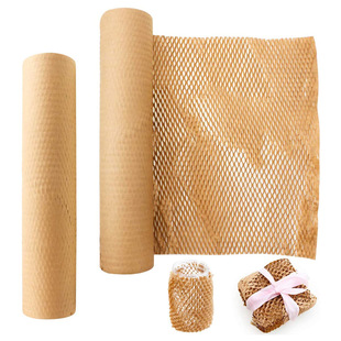 Flat Honeycomb Paper Gift Wrapping Paper Colorful Honeycomb Mesh Mesh Tear-Off Buffer Express Packaging Mesh Paper