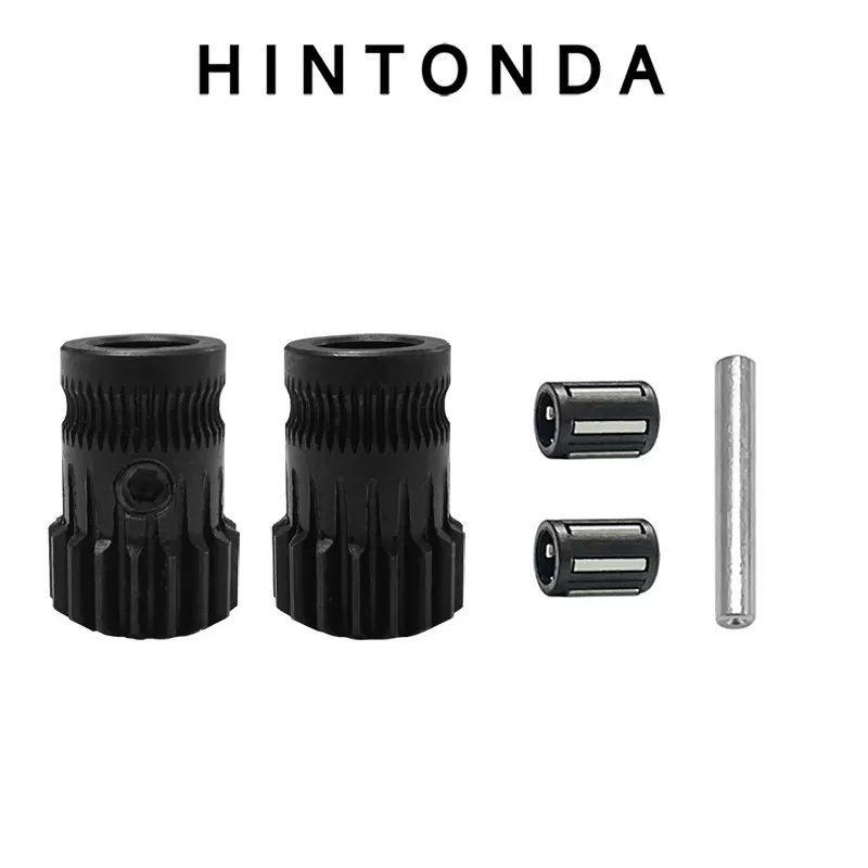 渗氮硬化钢齿轮双驱动挤出机 BMG齿轮送料 3D打印机配件工厂批发