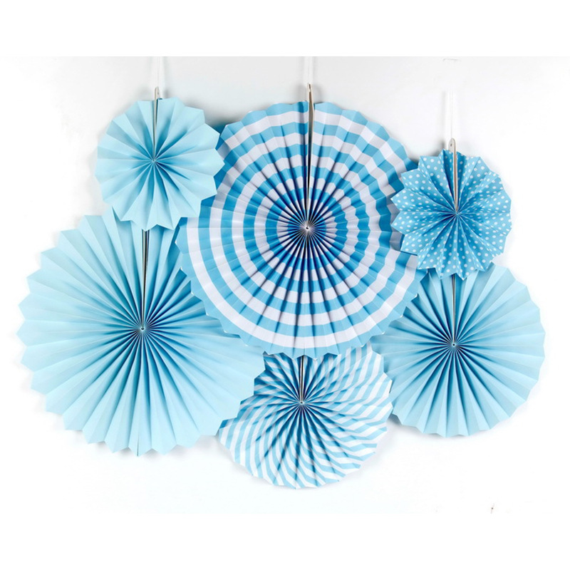 Product Jane paper fan flower decoration background wall diy shopping mall store opening background layout birthday party decoration supplies