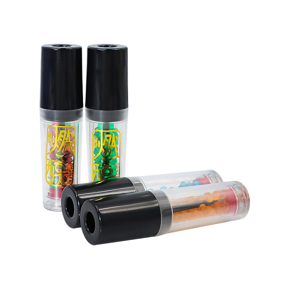 New plastic cigarette bead box, manual cigarette bead pusher, multi-flavor cigarette bead popper, smoking accessories 2
