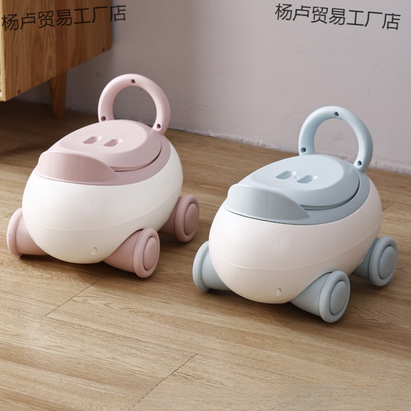 Children's Toilet Baby with Inner Bucket Small Toilet Baby Thickeneded Potty Urinal Kids Cartoon Toilet Zhejiang
