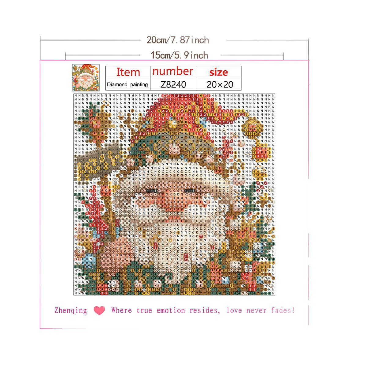 Pintura de diamantes hecha a mano, éxito de ventas transfronterizo, manualidad DIY antiestrés de enano, decoración del hogar al por mayor.