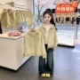 女童连帽儿童春秋冲锋衣