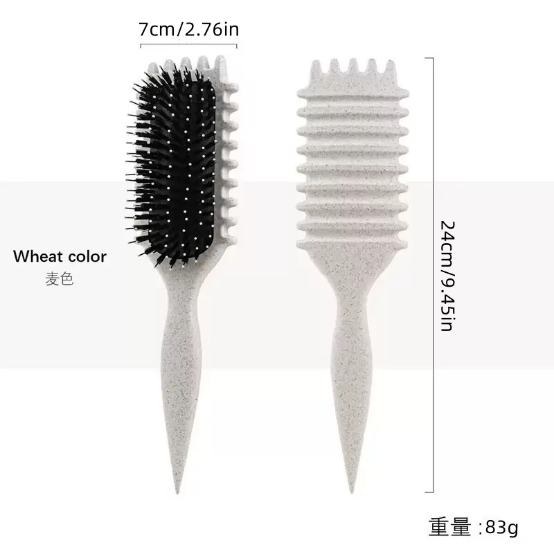 Paja transfronteriza nuevo rebote rizado estilo masaje casero gran onda melina de cerdo airbag peinado