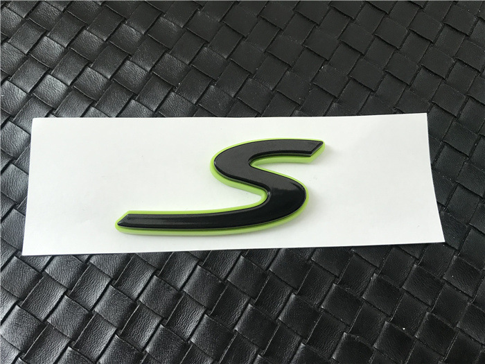 Suitable for Porsche New Energy Car Logo Macan Panamera Panamera4S Green E-Hybrid Tail Logo