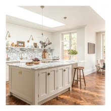 佛山广州海外整体橱柜定制欧式美式石英石台面北欧轻奢风厨房定做