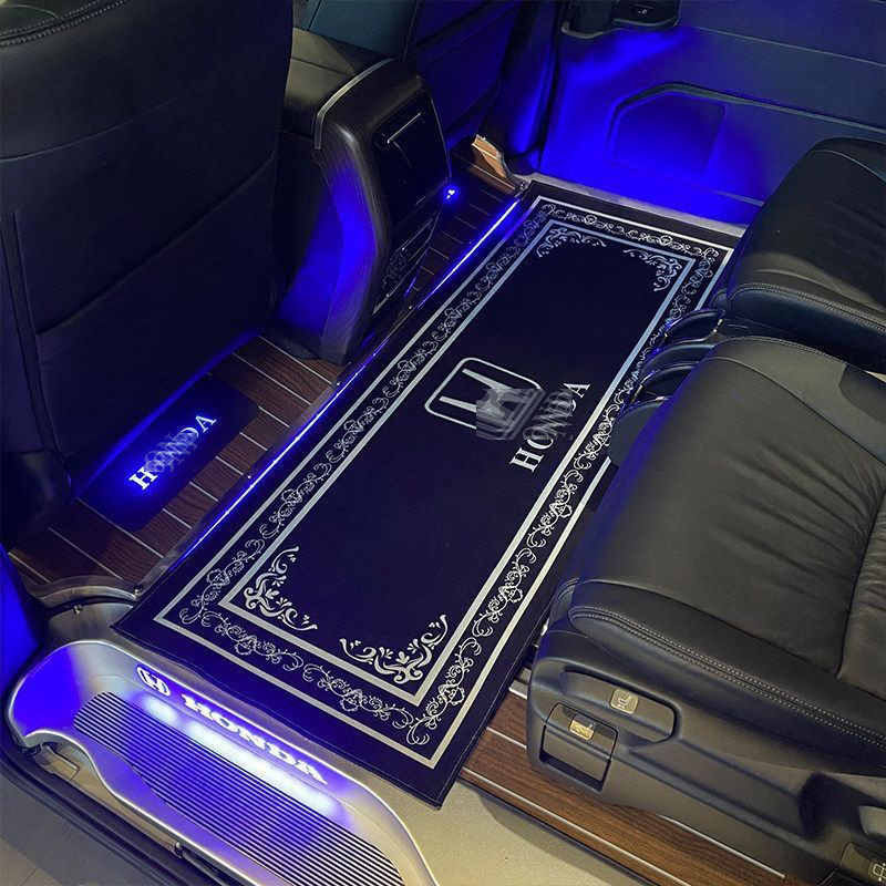 Cojín de pie para automóviles comerciales ligeros de lujo de alto nivel, alfombra a prueba de polvo y antipatadas, accesorios de decoración para automóviles