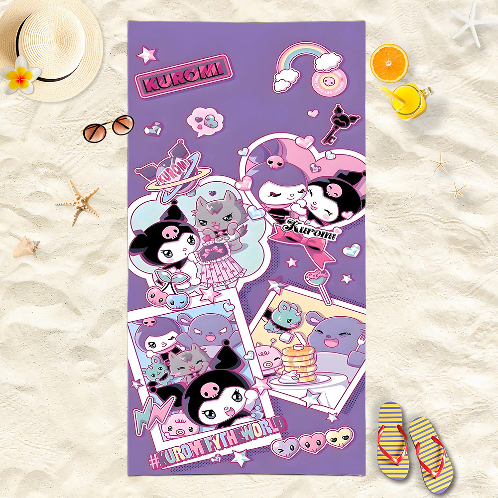 산리오 쿨로 미 목욕 타월 9