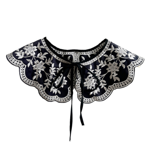 New Korean style outer matching skirt, small shawl, fake collar, children's age-reducing doll collar, versatile lace collar, decorative collar