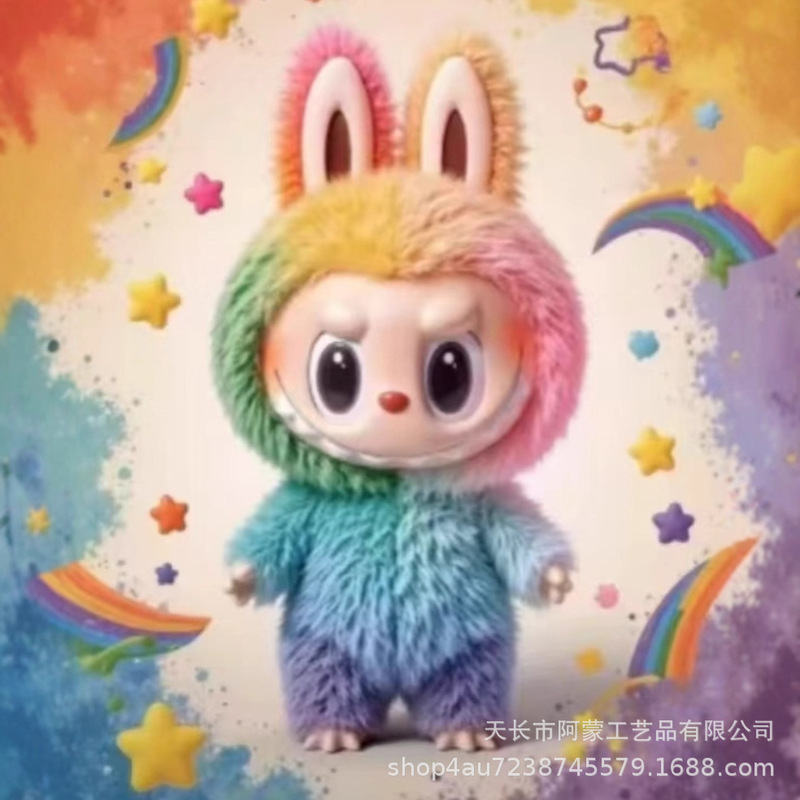 In-Stock Fourth-Generation Colorful Pendant Dolls Blind Box Plush Plastic Trendy Figures Wholesale Pendants In-Stock Fourth-Generation Colorful Pendant Dolls Blind Box Plush Plastic Trendy Figures Wholesale Pendants