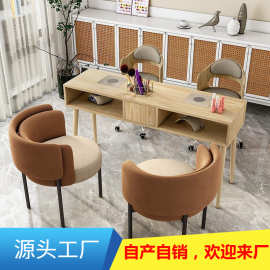 意式轻奢布艺餐椅奶茶店咖啡厅接待靠背椅售楼部会客洽谈休闲椅子