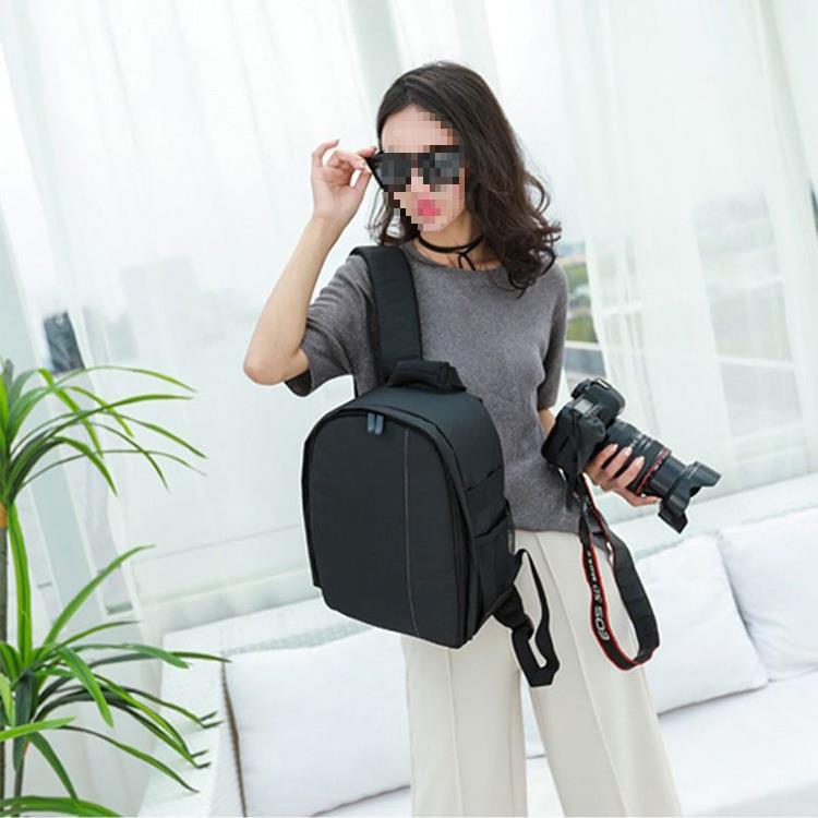 캐논 니콘 마이크로 싱글 간단한 야외 작은 배낭 방수 사진 가방 간단한 경량 배낭 카메라 가방
