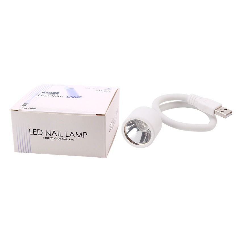 Transfronterizo nuevo mini lámpara de uñas 6W lámpara de fototerapia de uñas de un solo dedo lámpara de uñas LED pequeña lámpara portátil para hornear uñas
