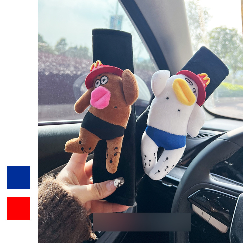 Funda Protectora de Hombro para Cinturón de Seguridad de Poliéster, Anti-desgaste, para Auto