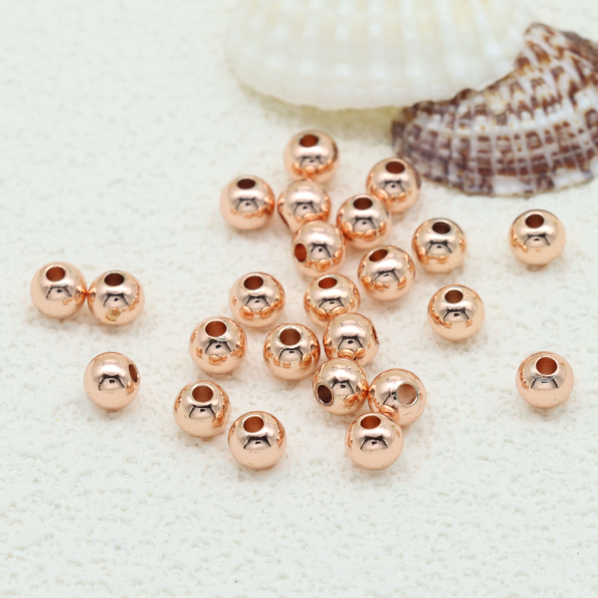 Rose gold color retention