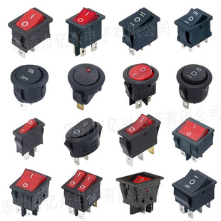 YIXING supply KCD1 boat switch Oval 2 with light rocker switch KCD3 waterproof power switch