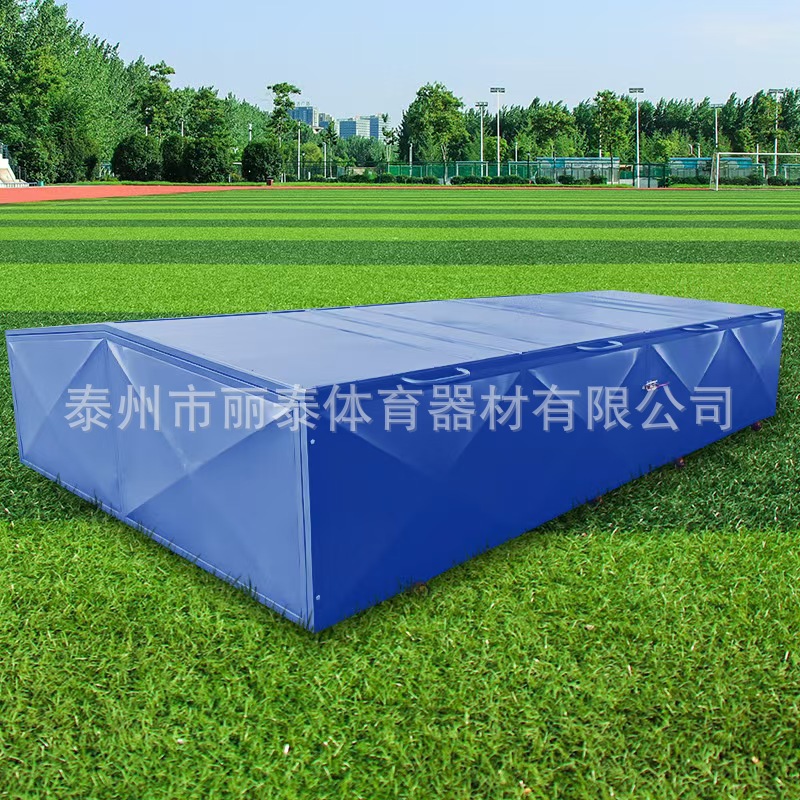 跳高垫防护棚田径器材跳高海绵垫存储棚背越式仿金陵铁房子空翻垫