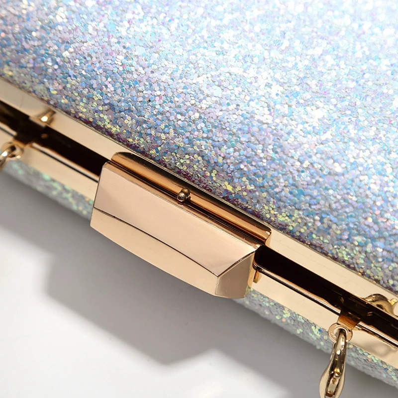 Матовая цепочка, маленькая clutch сумка, сумка через плечо, 2024 год, корейский стиль, сумка для еды