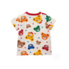 Summer Japanese cartoon short sleeve T-shirt suitable for men and women, children's clothing