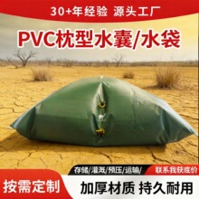 跨境软体水囊车载水袋大容量加厚PVC储液袋户外农用枕型蓄水袋