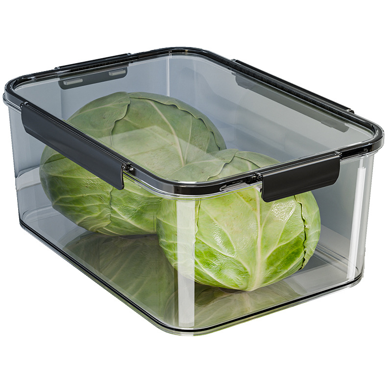 Caja de almacenamiento de gran capacidad sellada caja de frutas congeladas caja de acabado especial caja de pepinos caja de almacenamiento especial sellado refrigerador