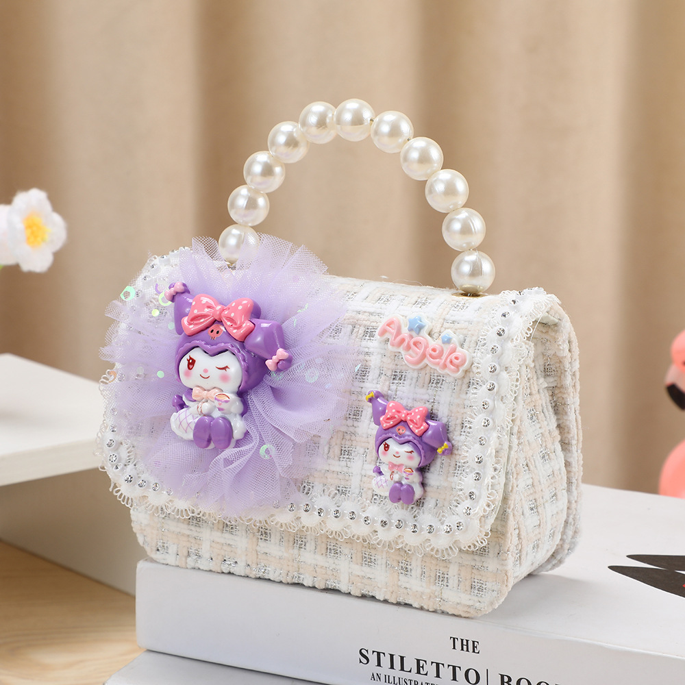 Bolso de cambio para niños, bolso de hombro, bolso de hombro para niñas, bolso de cintura de princesa fragante, bolso infantil