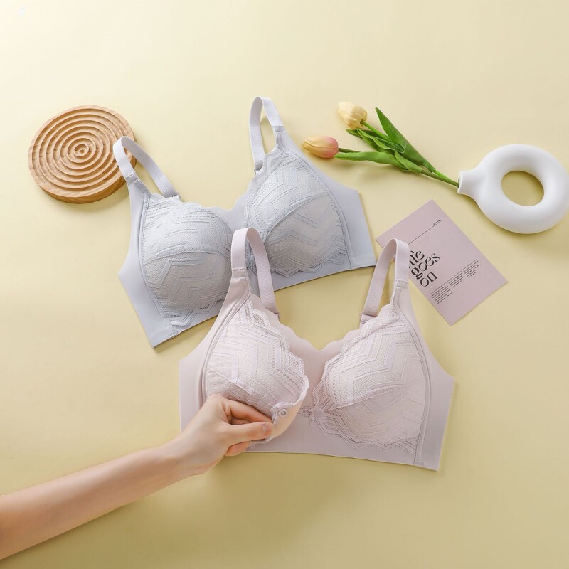 Factory Direct Sale Front-Opening Nursing Bra for Pregnancy and Breastfeeding, Anti-Sagging, Side Breast Support, Maternity Bra, Thin Style Factory Direct Sale Front-Opening Nursing Bra for Pregnancy and Breastfeeding, Anti-Sagging, Side Breast Support, Maternity Bra, Thin Style