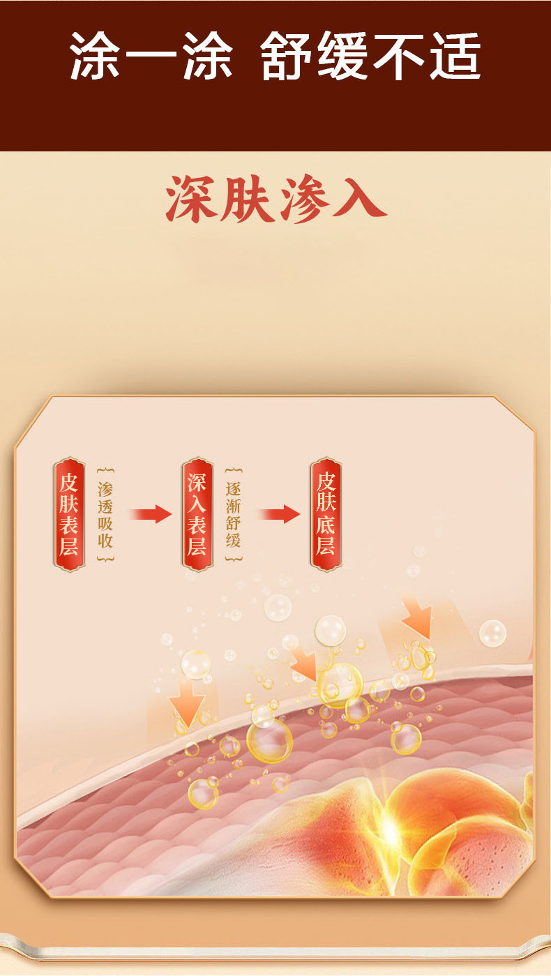 Yao Benren Bee Venom Muscle and Joint Pain Relief Massage Oil for Neck Shoulder Waist and Legs 20ml in use