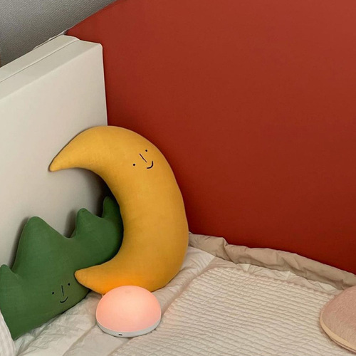 ins new Nordic style creative cute baby embroidery comfort pillow baby backrest newborn doll pillow