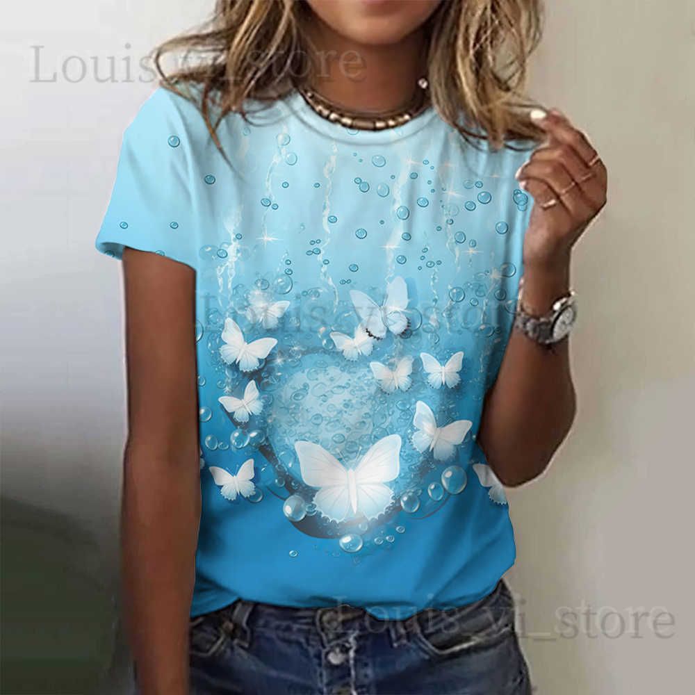 批发女式T 恤女式一件定制短袖圆领美国独立日 7 月 4 日国旗上衣