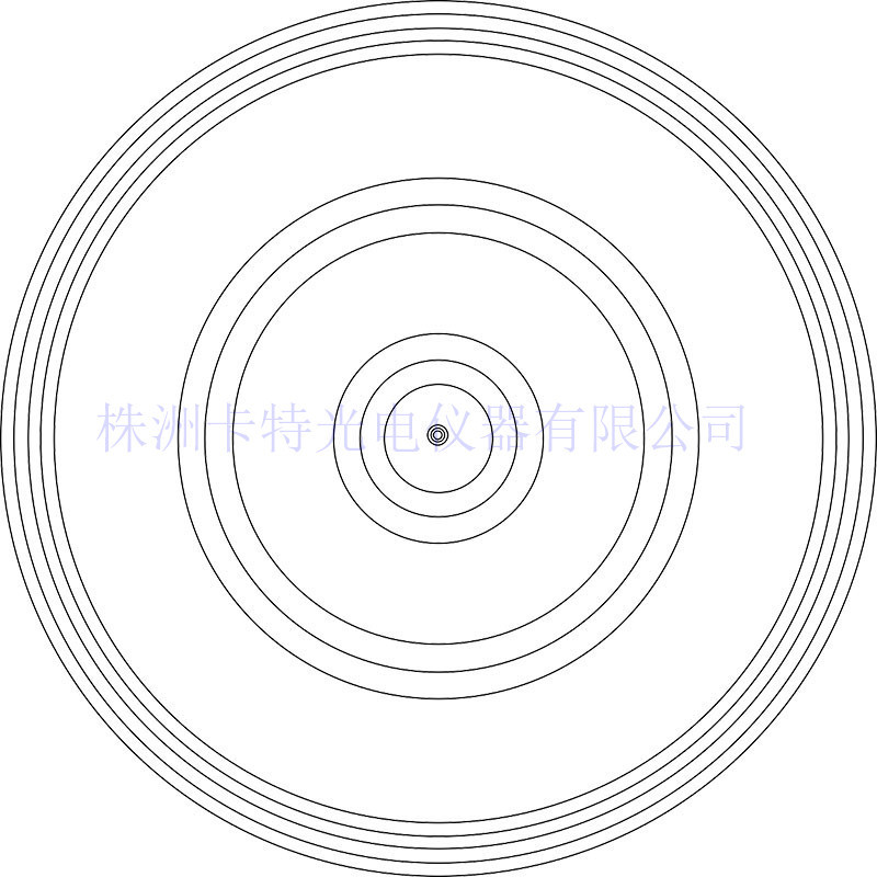 CAT918 目镜测微尺 网格测微尺 显微镜双十字线测微标尺 DIV=0.1