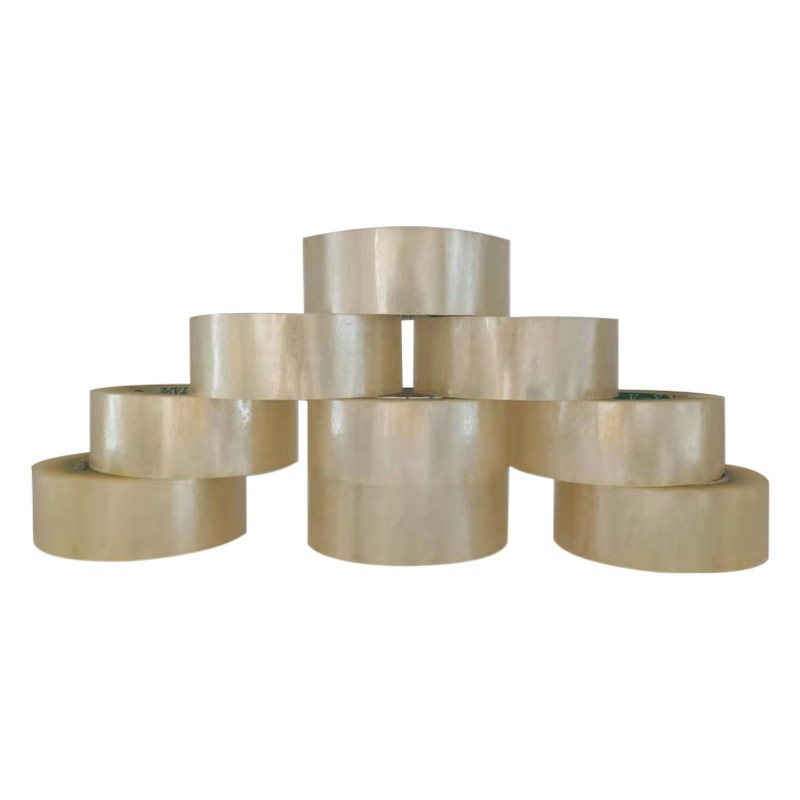 Cinta transparente de alto adhesivo 4.8cm100 M cinta de sellado Taobao Express embalaje cinta de sellado caja completa al por mayor