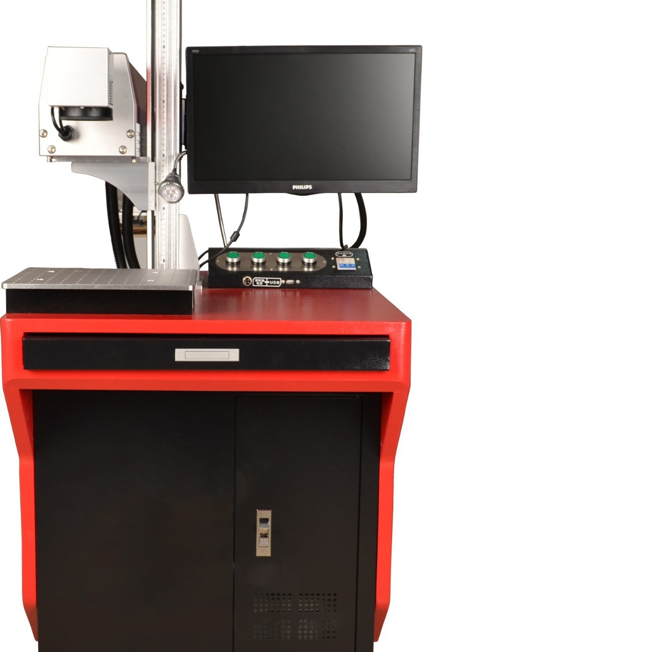 木板汉牛激光85KG打码机2000mm二氧化碳激光打标机亚克力