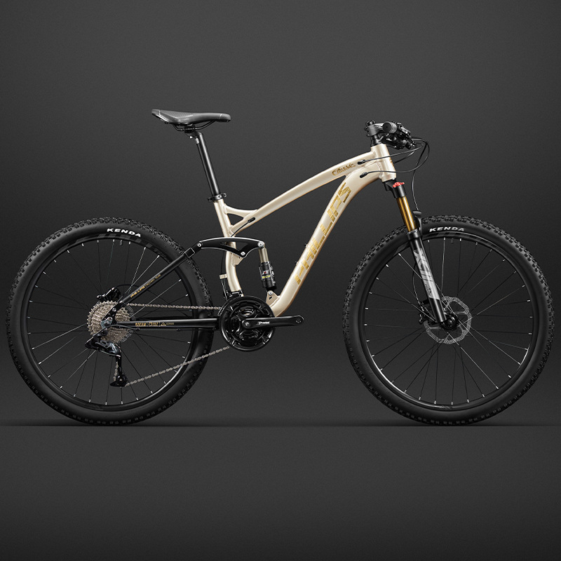 Philip Aluminum Alloy Soft-Tail Mountain Bike Men's Adult Bicycle Variable Speed Women's Double Shock Absorption Off-Road Racing