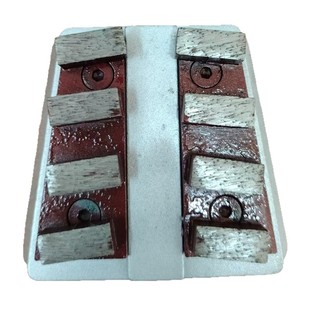 Tw2137 Widely Used in the Domestic Market, 180 Grit Marble Grinder with Horizontal Teeth and Aluminum Base, High-Efficiency Diamond Horseshoe