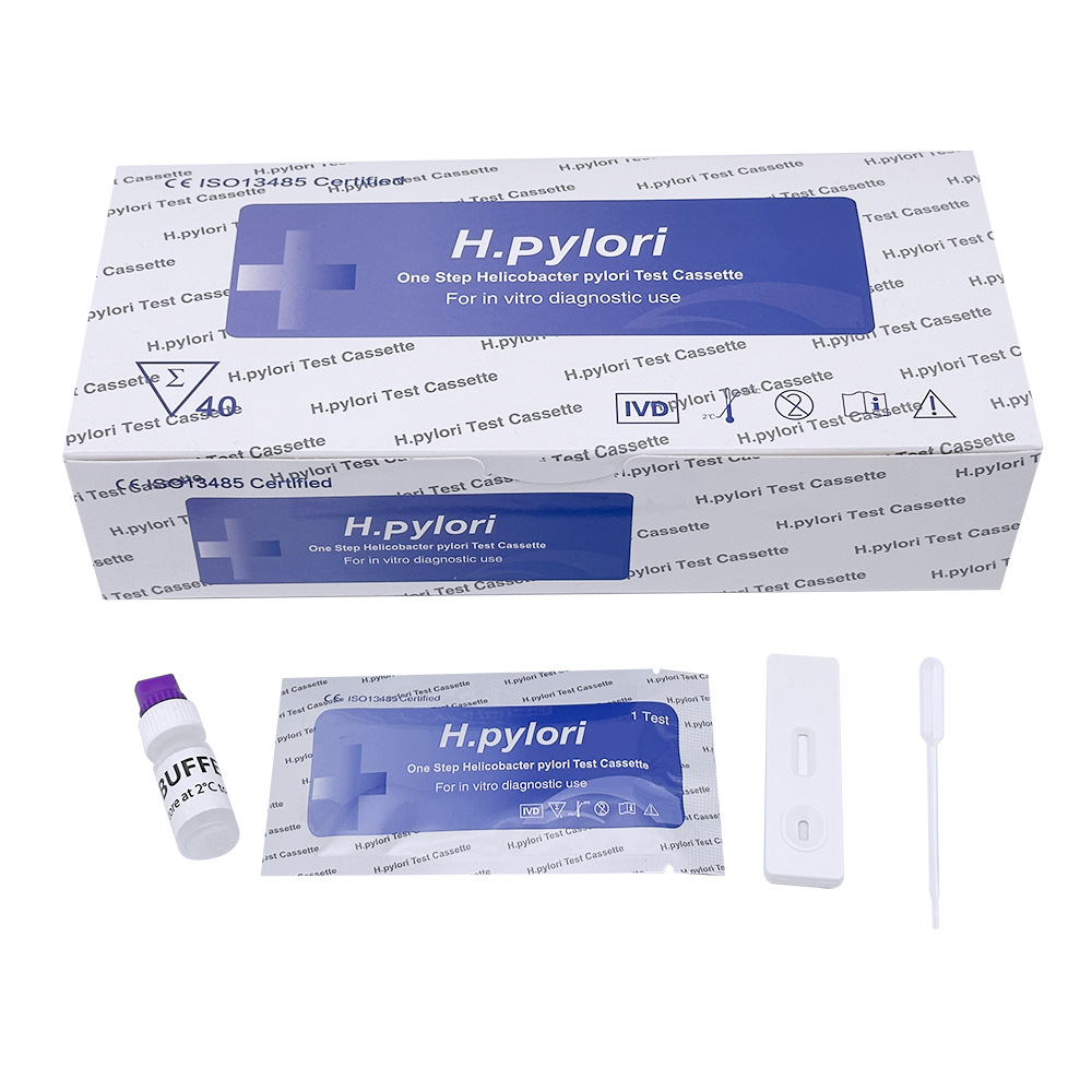 工厂跨境出口快检产品H.pylori Ab   cassette