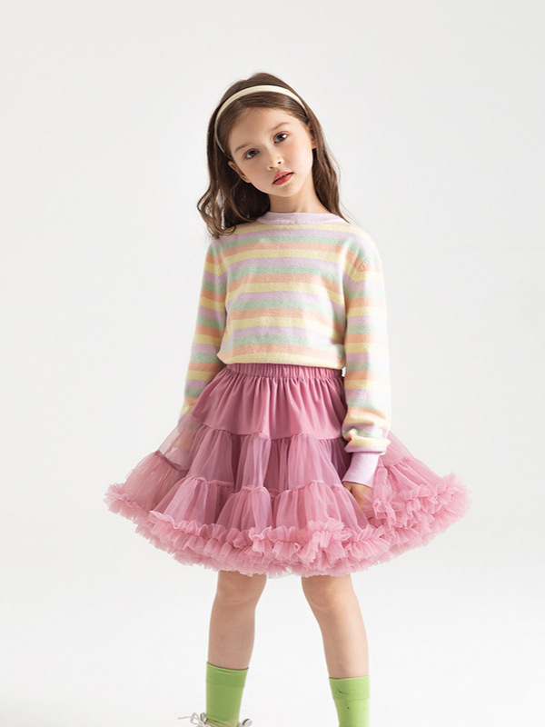 European and American Children's Tutu Skirts, Children's Skirts, Factory Source, Girls' Summer Tutu Skirts, Princess Skirts, Mesh Skirts, Trendy