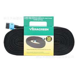 工厂批发布套渗水管三孔喷水管大棚园林微喷滴灌管道抗老化滴水管