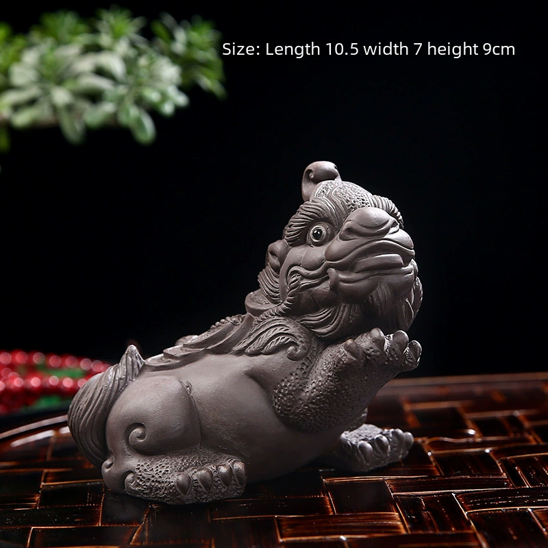 Заводская оптовая trumpet can raise Zisha Fortune Cai Ying Cai Cai Tea Pets Home Living Room Tea Display Tea Play