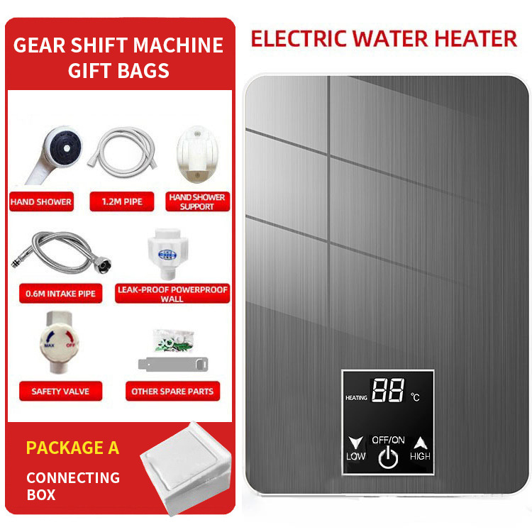 国境を越えたインスタント電気温水器 110V 家庭用インスタント加熱小型シャワーインテリジェント恒温バス省エネ|undefined