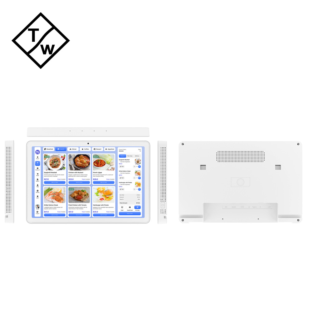 At1095 New Model 10.95inch Android All-In-One Digital Signage Wall-Mounted Commercial Tablet Conference Room Tablet