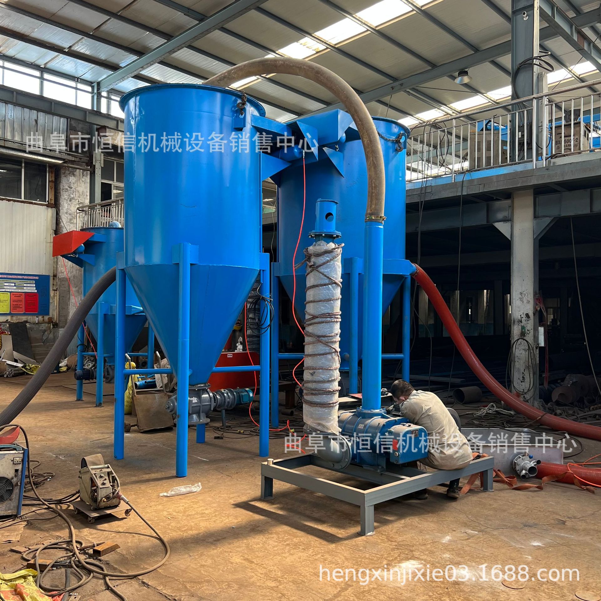 一机多用型粉煤灰出入库气力吸灰机 沙子粮食作物气力输送机zcjb